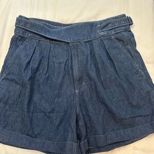 NWT Banana Republic Denim Blue Women's Shorts size 14